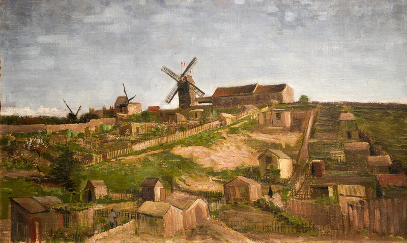 La collina di Montmartre - Vincent van Gogh