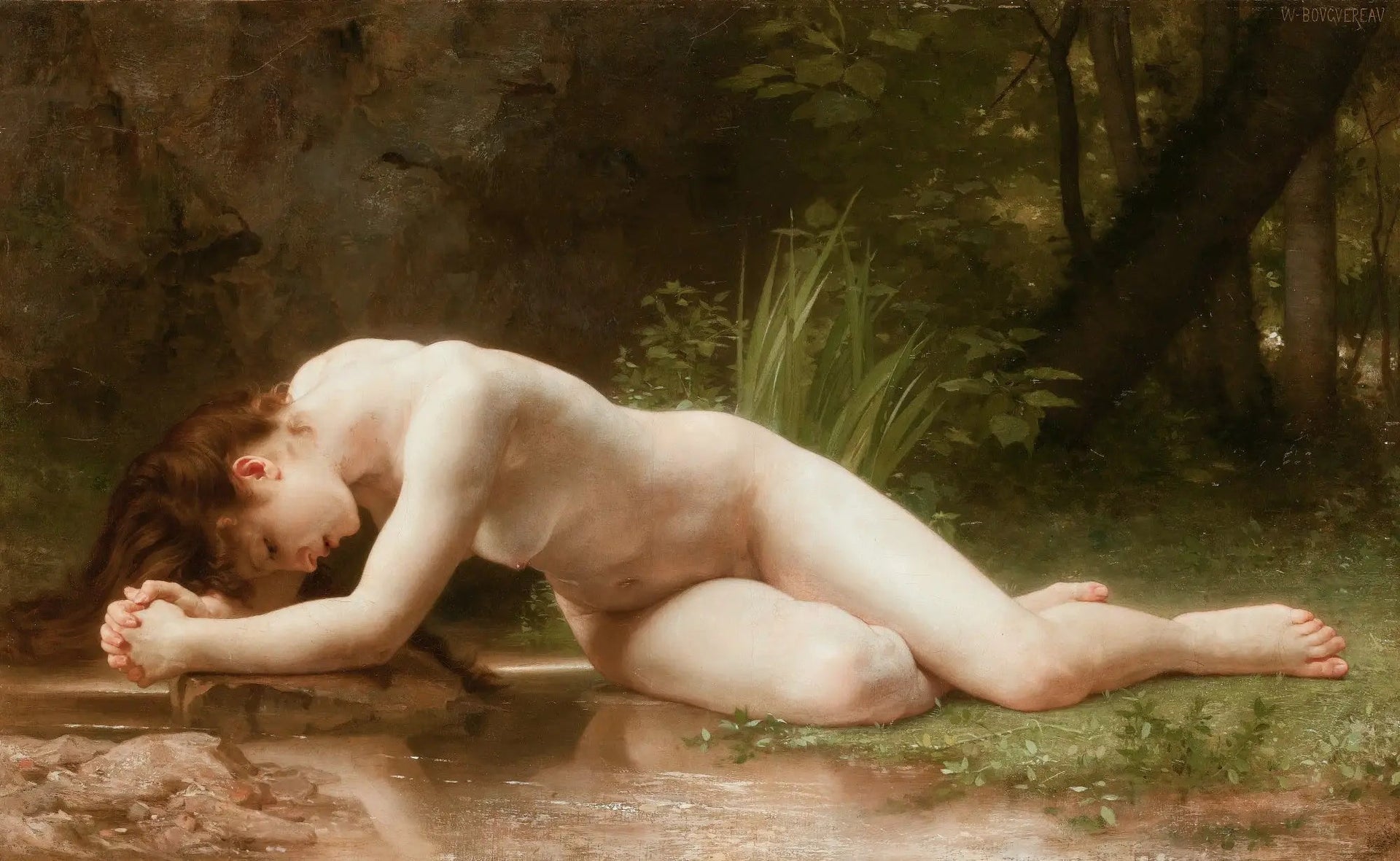 Byblis - Bouguereau image 1 reproduction d’œuvre d’art à l’huile