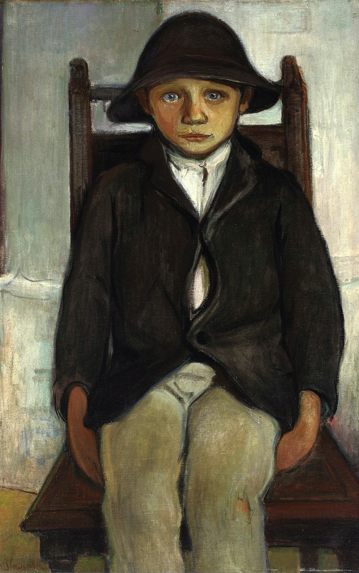 Orpheline de Poronin - Władysław Ślewiński