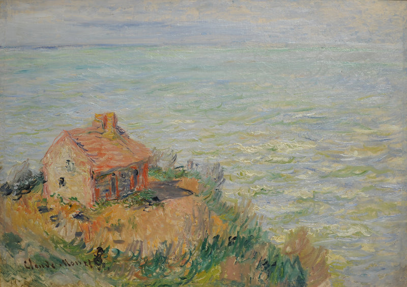 Cabina dei doganieri, effetto pomeriggio W737 - Claude Monet