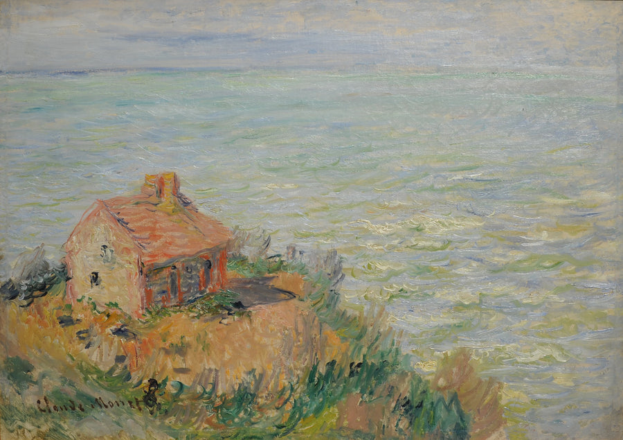 Cabina dei doganieri, effetto pomeriggio W737 - Claude Monet