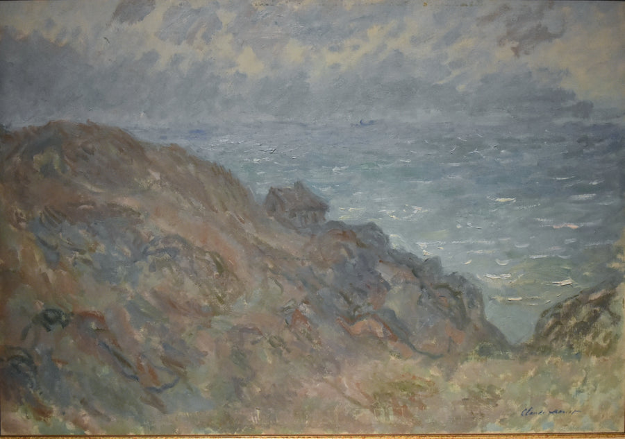 Cabina a scogliera, Glyptotek W1427 - Claude Monet