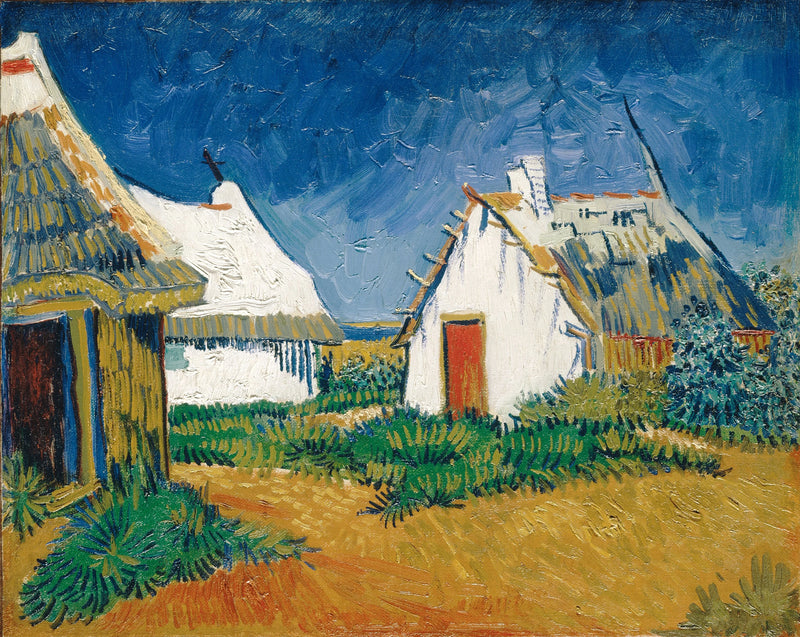 Case bianche alle Saintes-Maries - Vincent van Gogh