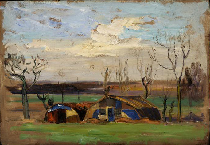 Cabine Nissen mimetizzate - Maurice Galbraith Cullen