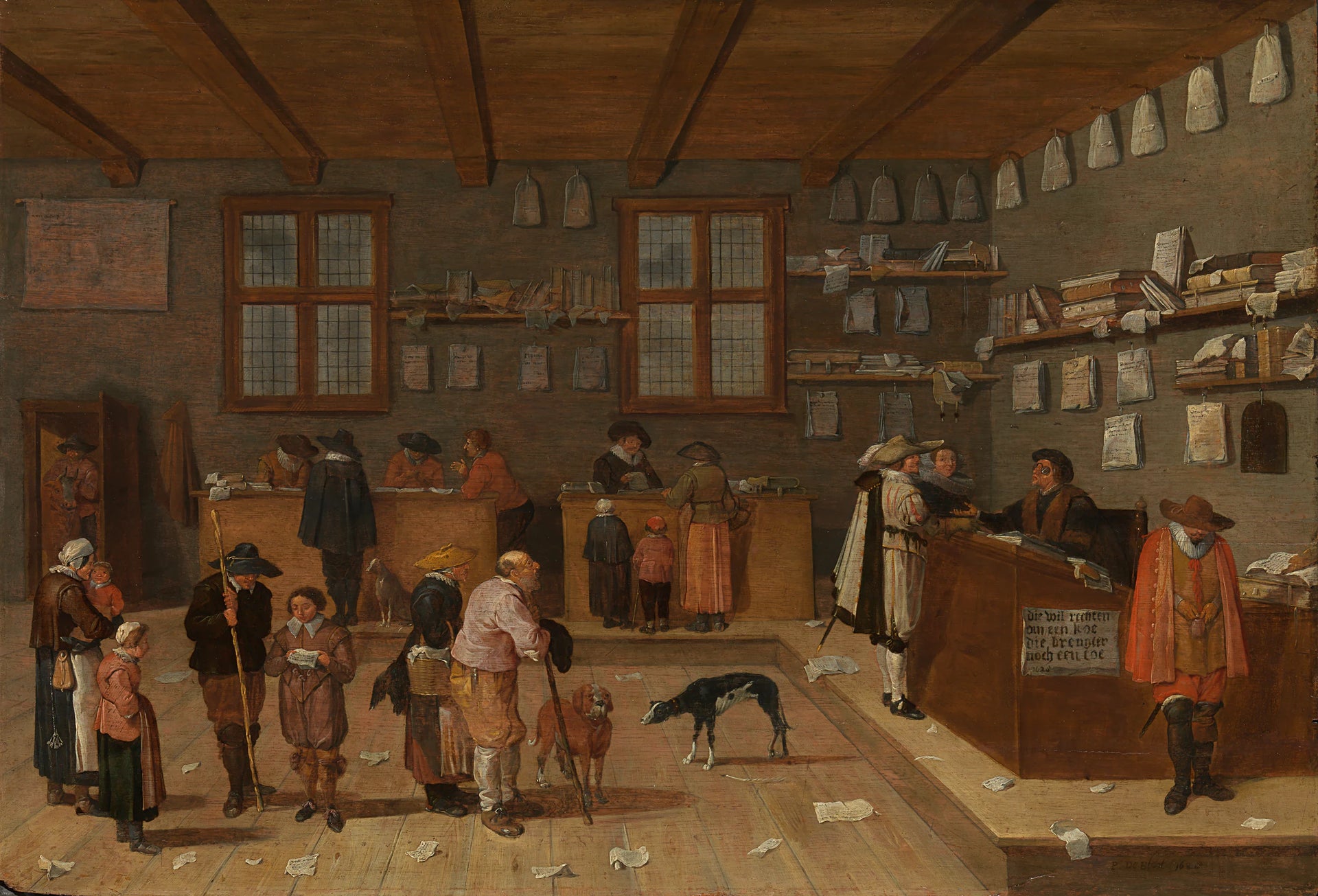 Le cabinet d'avocat - Pieter de Bloot