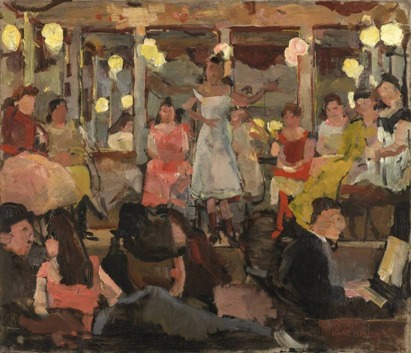 Café-Chantant al Nes di Amsterdam - Isaac Israel
