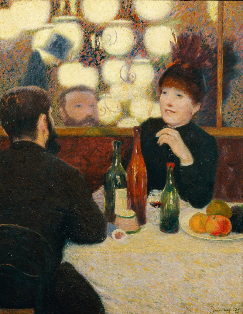 Café Nouvelle Athènes, Parigi - Federico Zandomeneghi