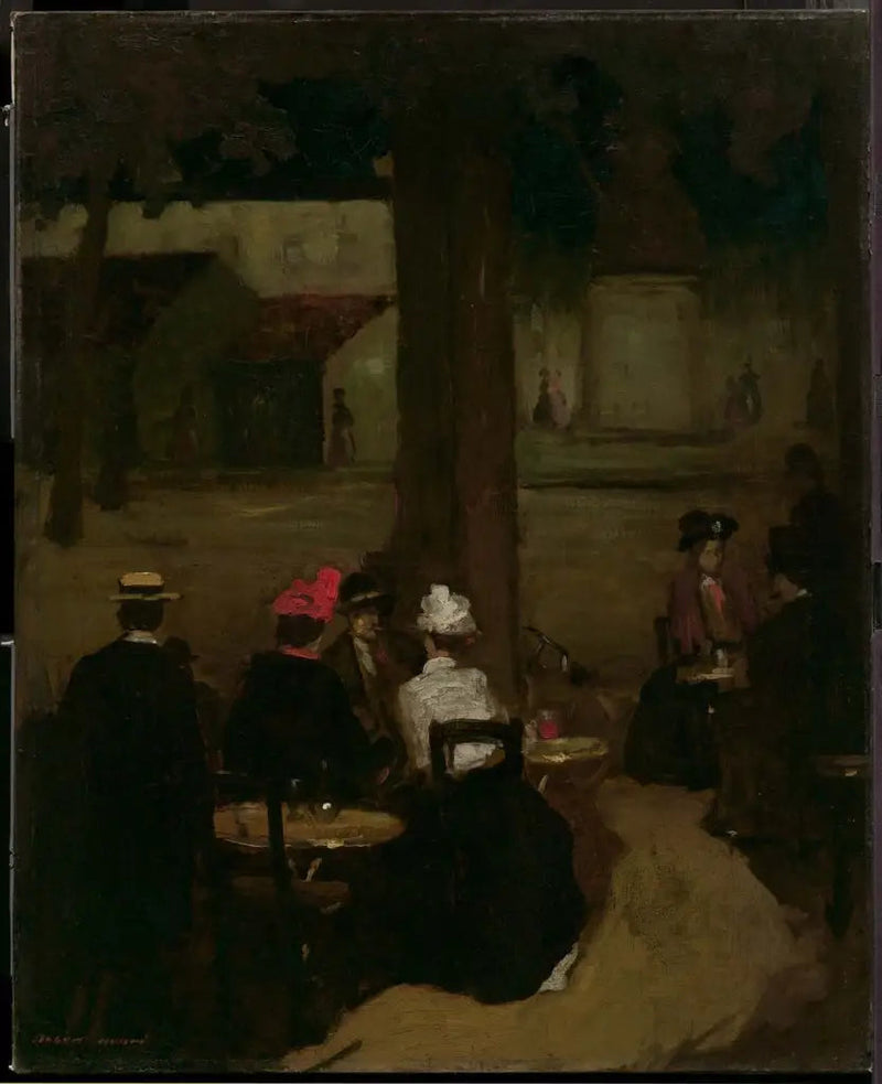 Caffè-terrazza - Robert Henri