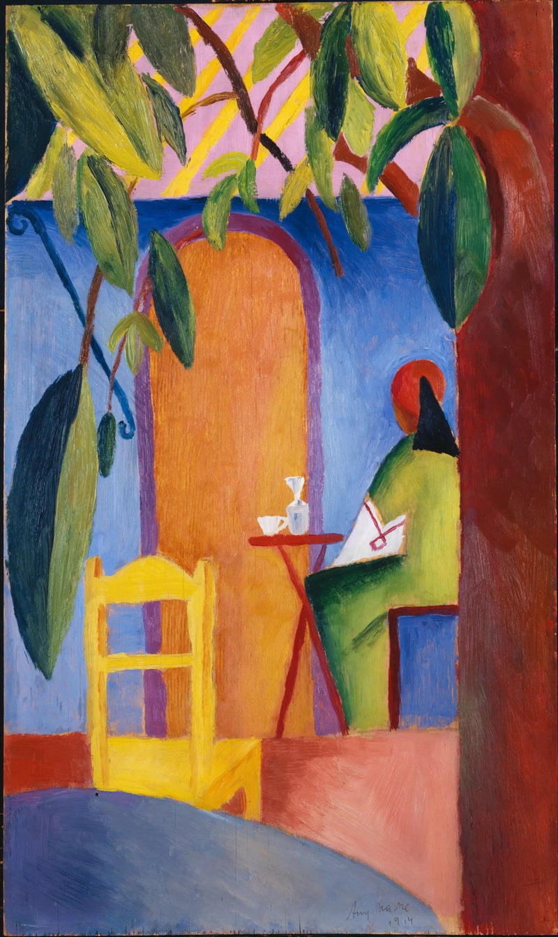 Caffè turco - August Macke
