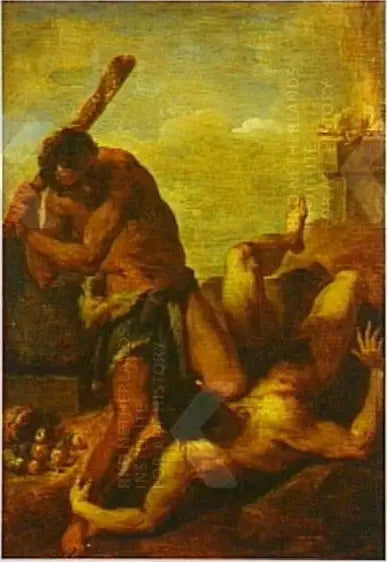 Cain e Abele - David Teniers il Giovane