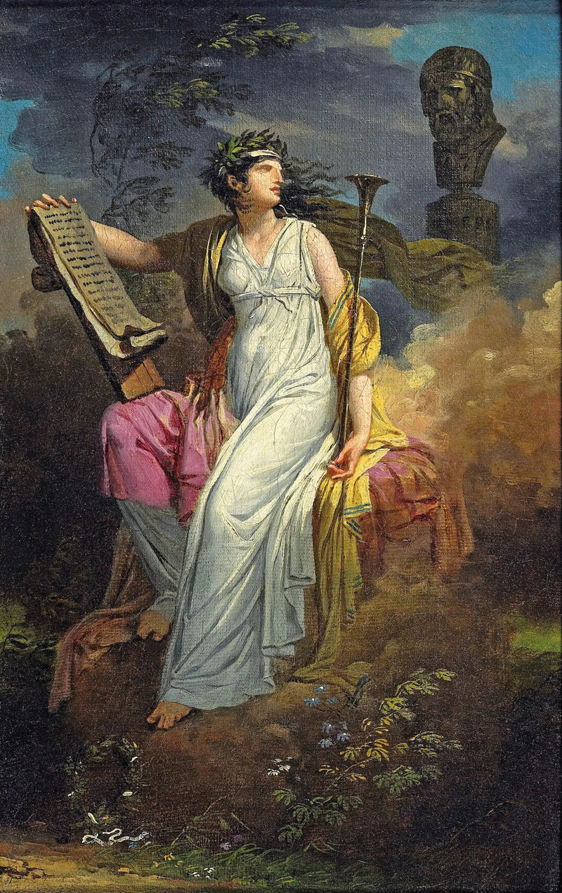 Calliope, musa della poesia - Charles Meynier