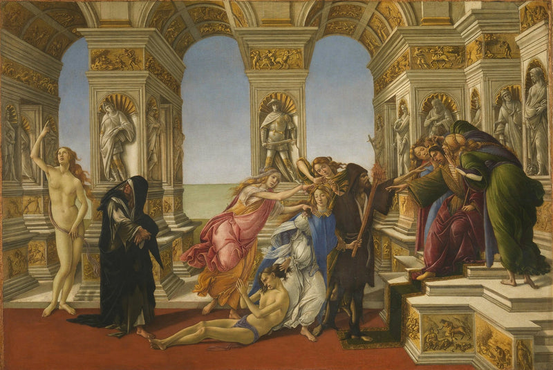 La Calunnia di Apelle - Sandro Botticelli