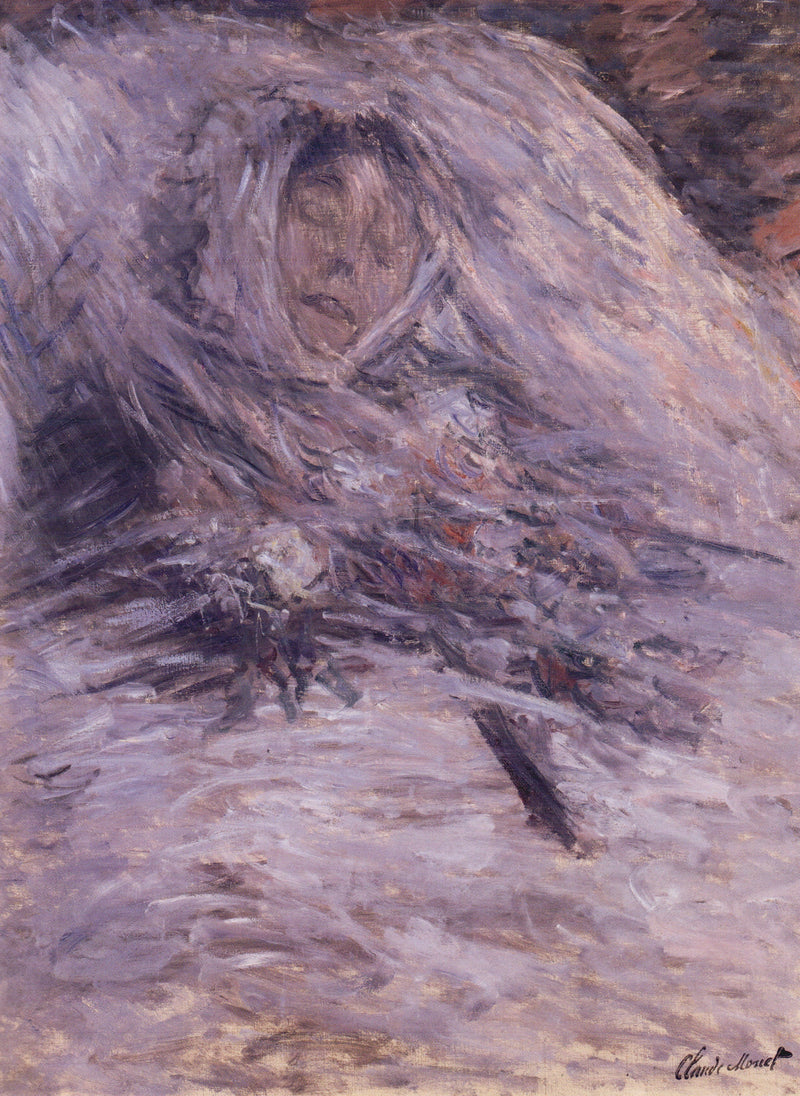 Camille sul letto di morte W543 - Claude Monet