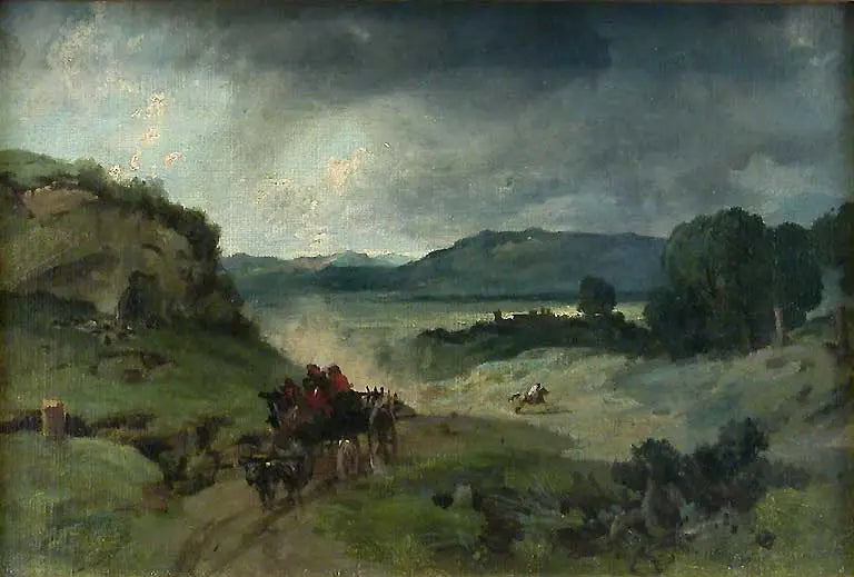 Campagna di Roma - Jean-Baptiste Camille Corot