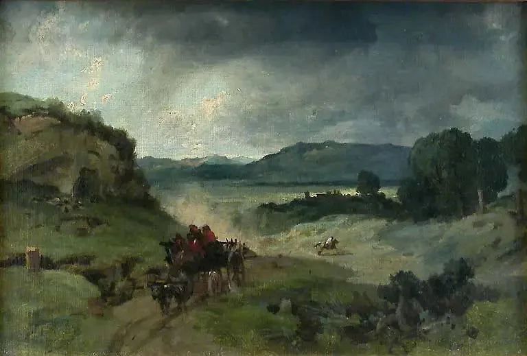 Campagna di Roma - Jean-Baptiste Camille Corot