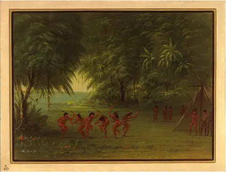Accampamento dei Tapuya - George Catlin