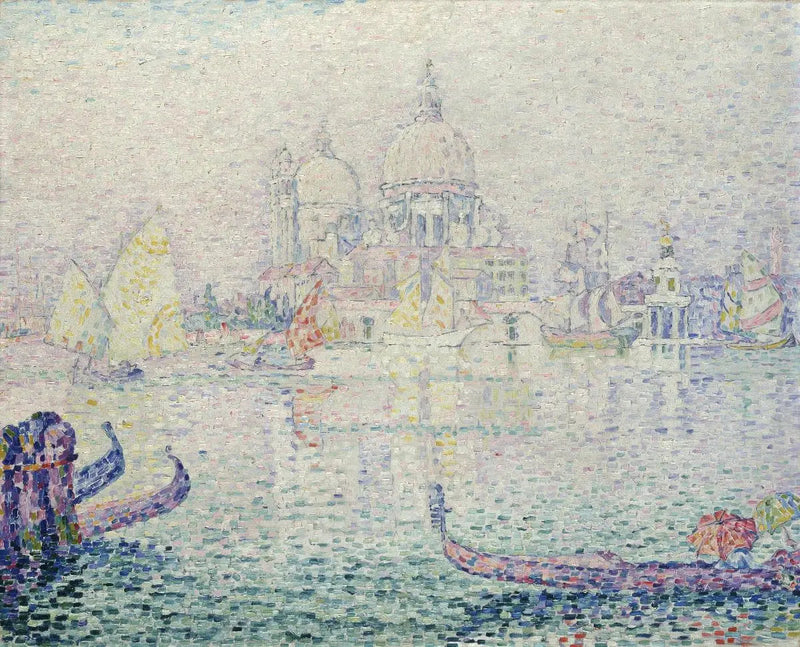 Canale della Giudecca, Mattina (Santa Maria della Salute) - Paul Signac