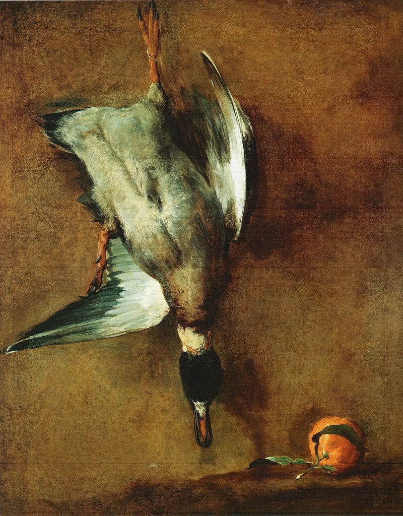 Anatra muta a la bigarade - Jean Simeón Chardin
