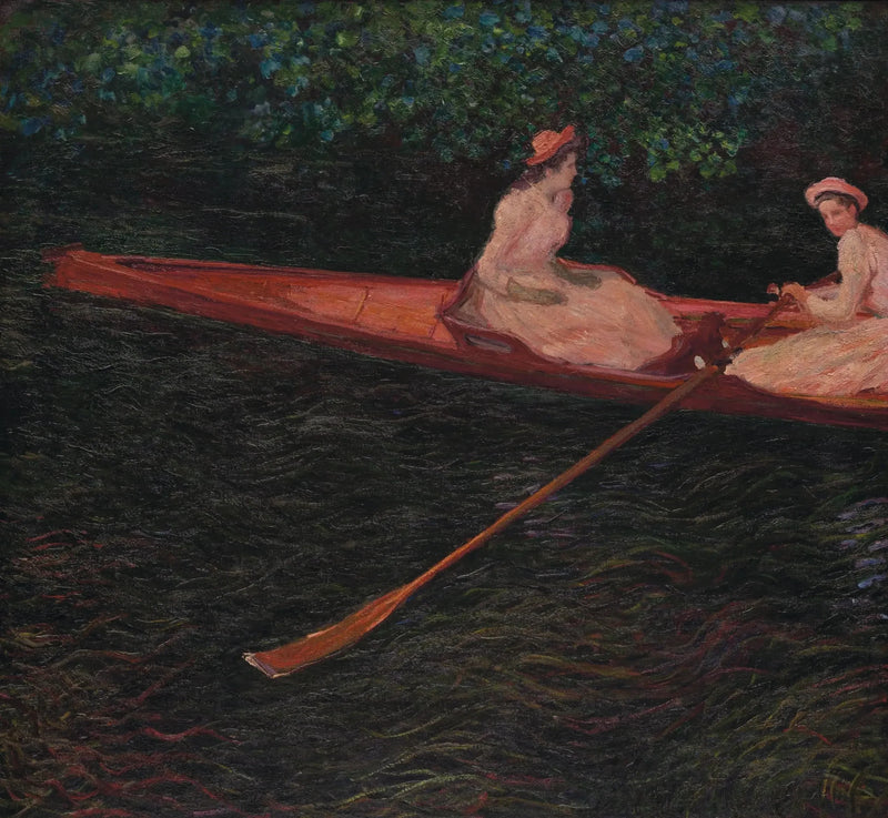 In canoa sull'Epte - Claude Monet
