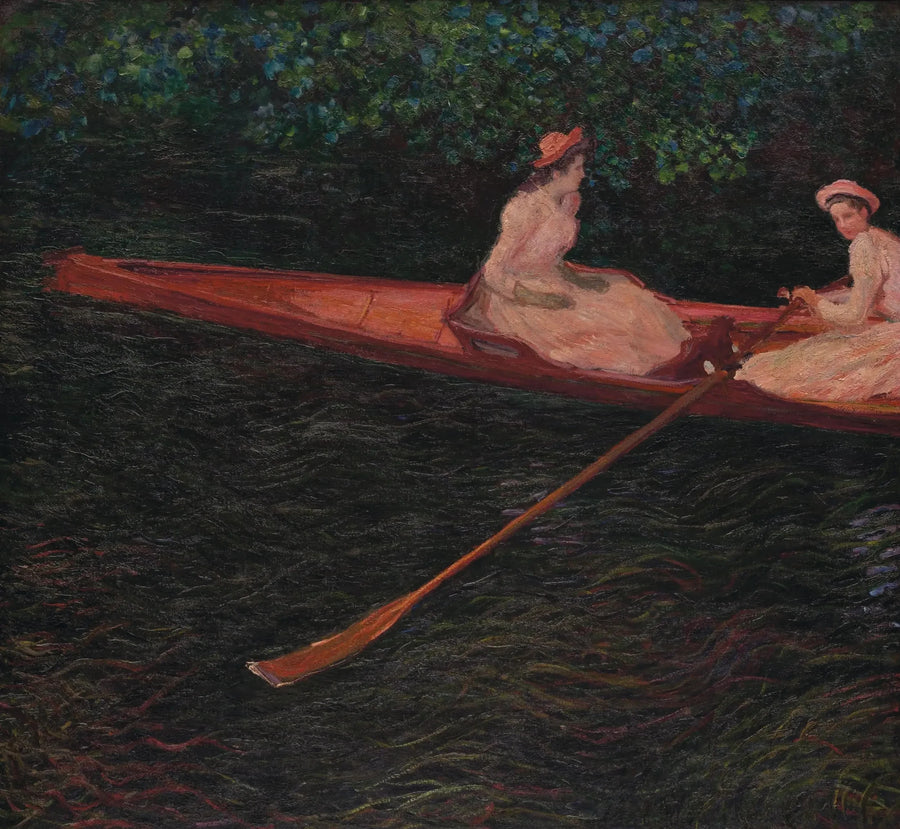 In canoa sull'Epte W1250 - Claude Monet
