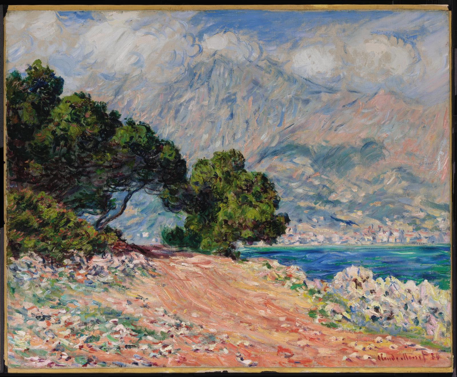 Reproduction du tableau « Cap Martin, près de Menton - Claude Monet » par Alpha Reproduction en peinture à l’huile