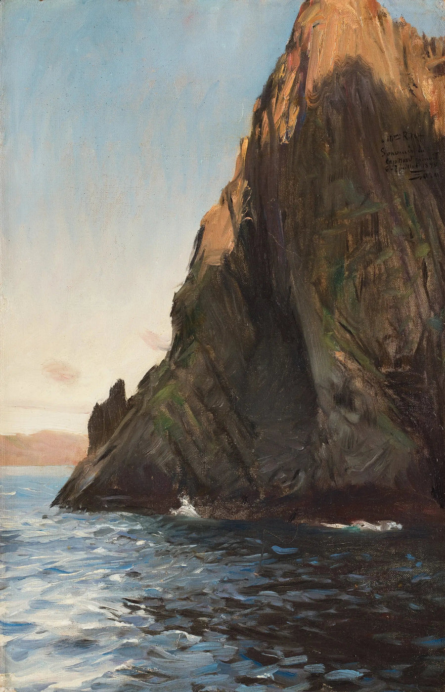 Cap Nord con il sole di mezzanotte - Anders Zorn