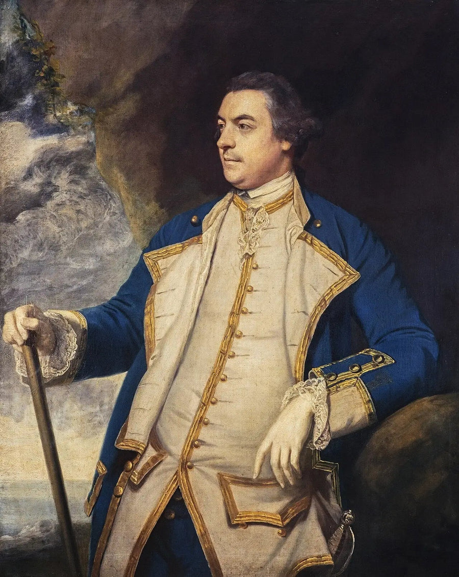 Capitano Adam Duncan, più tardi ammiraglio Duncan e primo visconte di Camperdown, 1731 - 1804 - Joshua Reynolds