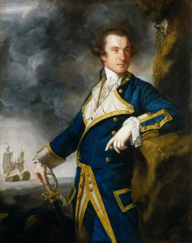 Capitano Alessandro Hood, 1726-1814 - Joshua Reynolds