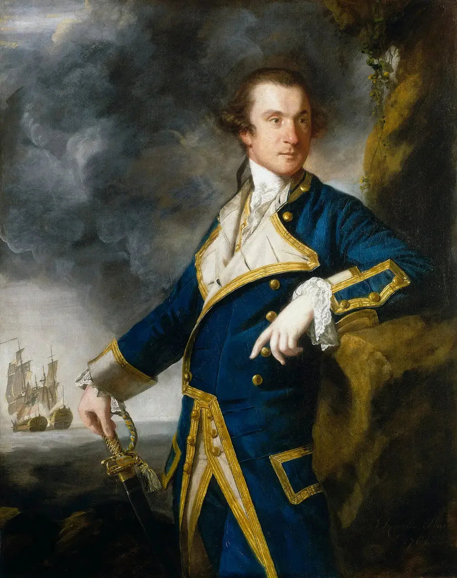 Capitano Alessandro Hood, 1726-1814 - Joshua Reynolds