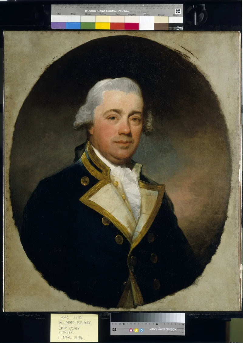 Capitano John Harvey, 1740-1794 - Gilbert Stuart