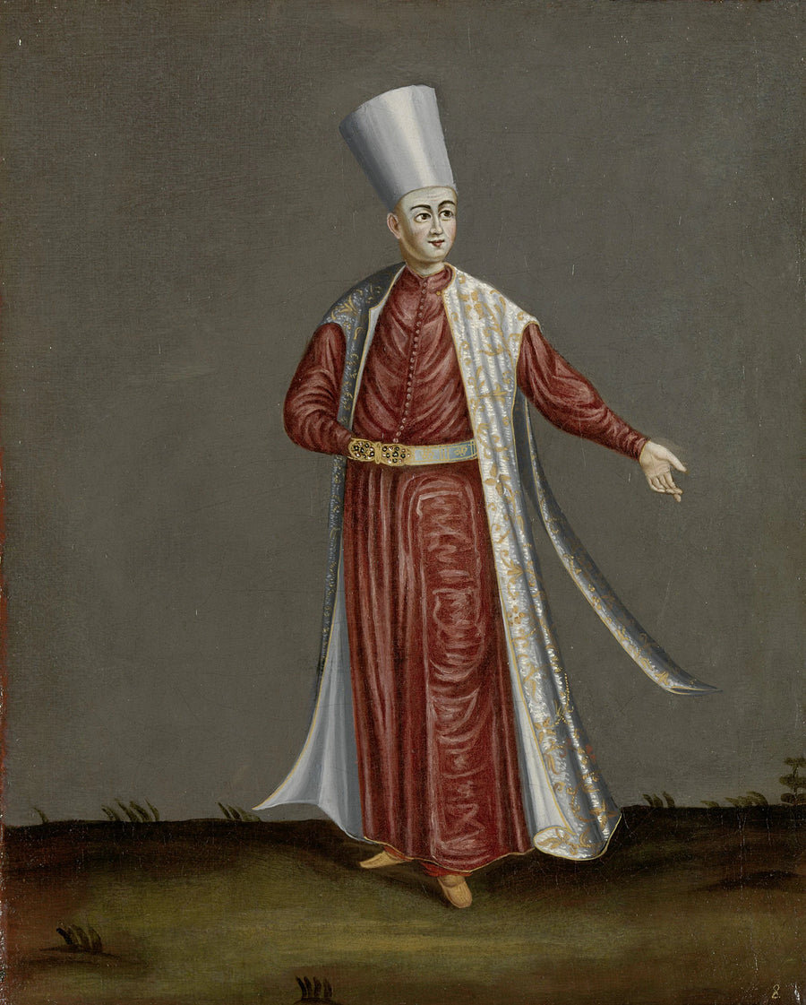 Le Capou Aghassi, chef des eunuques blancs - Jean-Baptiste van Mour