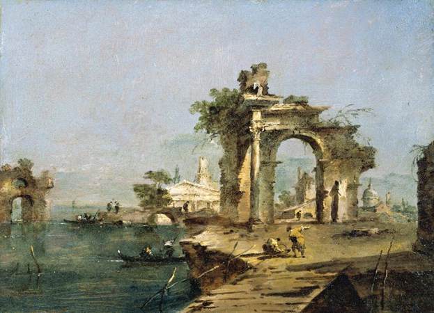 Capriccio veneziano - Francesco Guardi