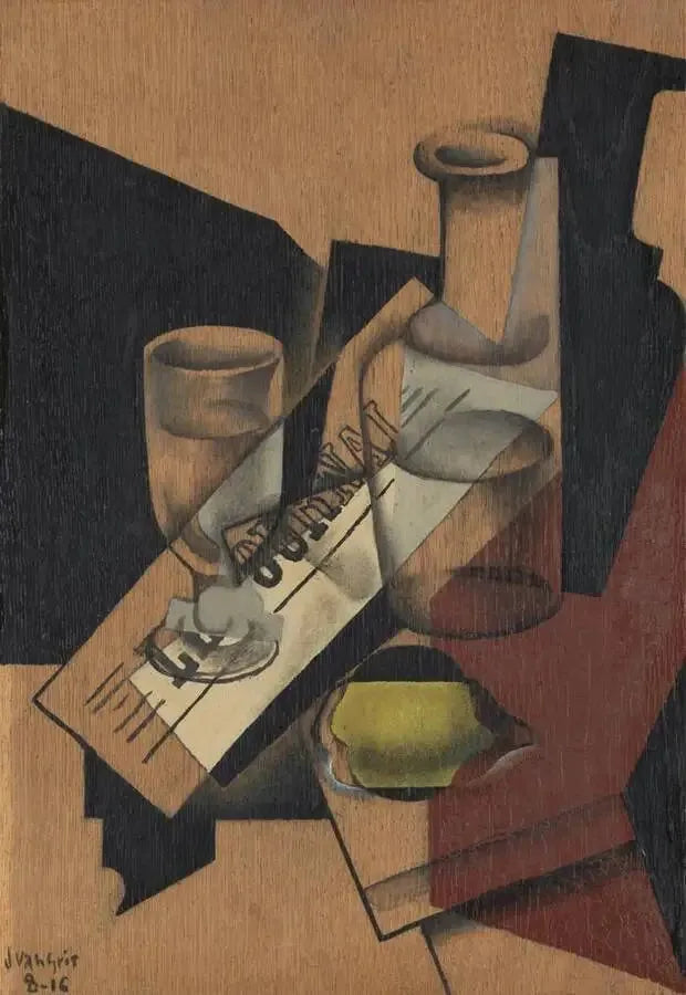Caraffa e limone - Juan Gris