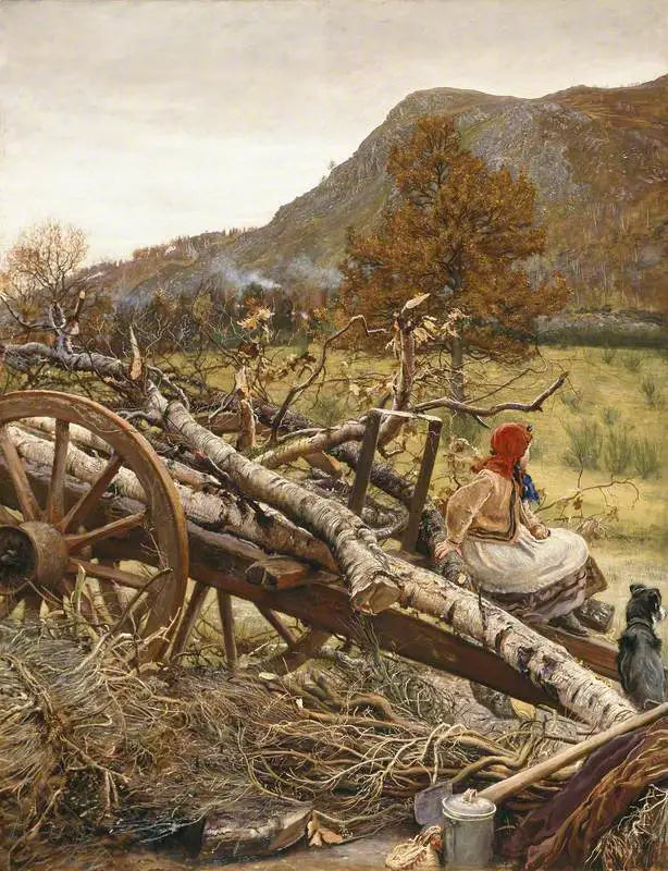 Carburant d’hiver - John Everett Millais - Alpha Reproduction