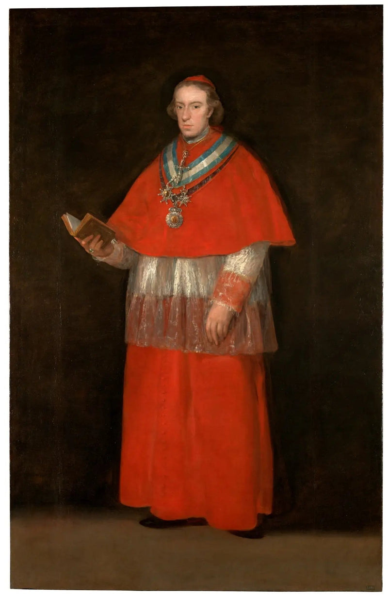 Cardinale Luis María de Borbón e Vallabriga - Francisco de Goya
