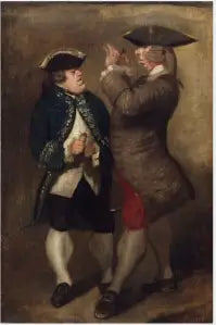 Caricatura di Sir William Lowther e Joseph Leeson, futuro 1° conte di Milltown - Joshua Reynolds