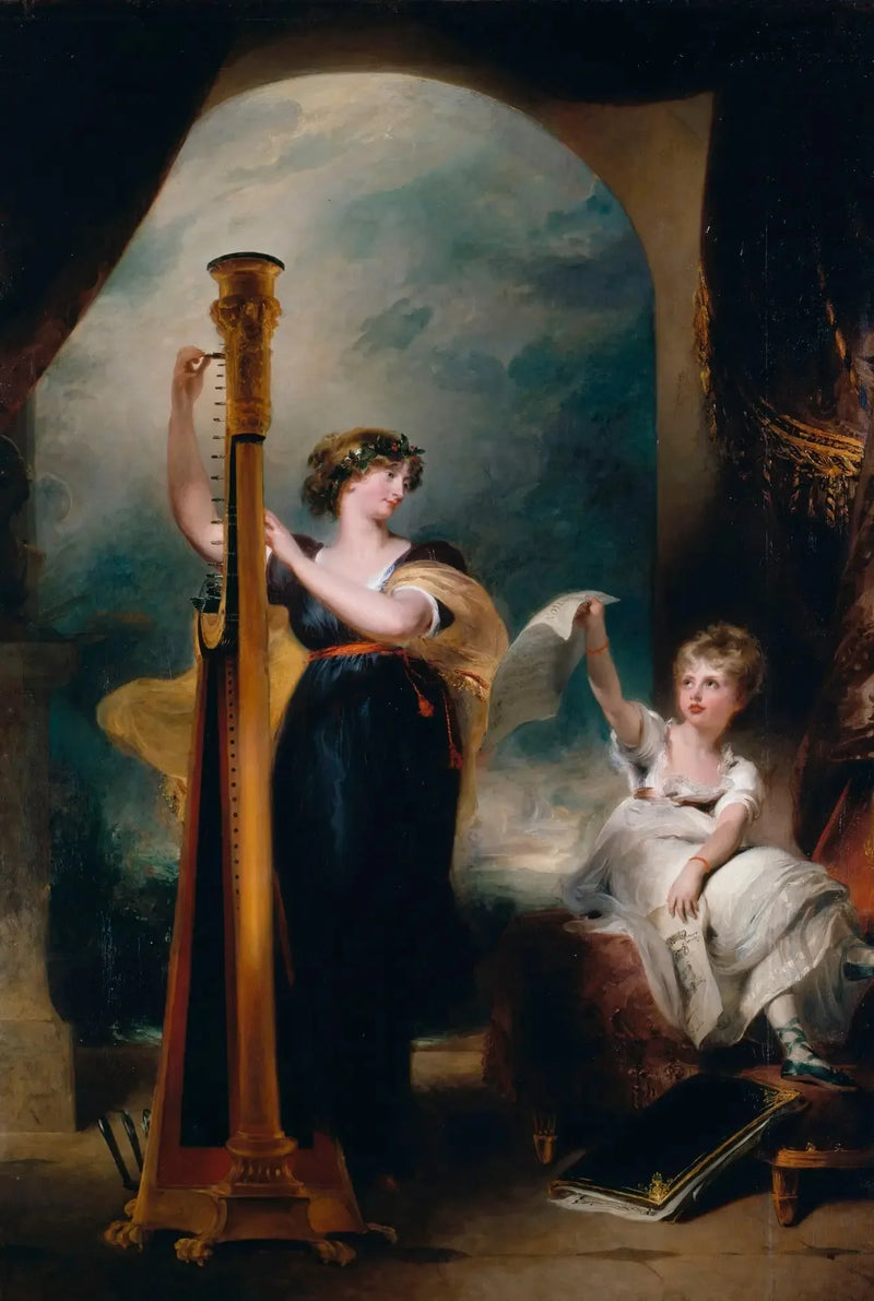 Caroline, principessa di Galles, e la principessa Charlotte - Thomas Lawrence