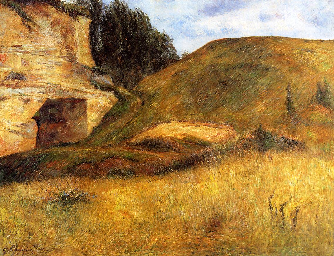 Carrière aux environs de Pontoise - Paul Gauguin - Alpha Reproduction