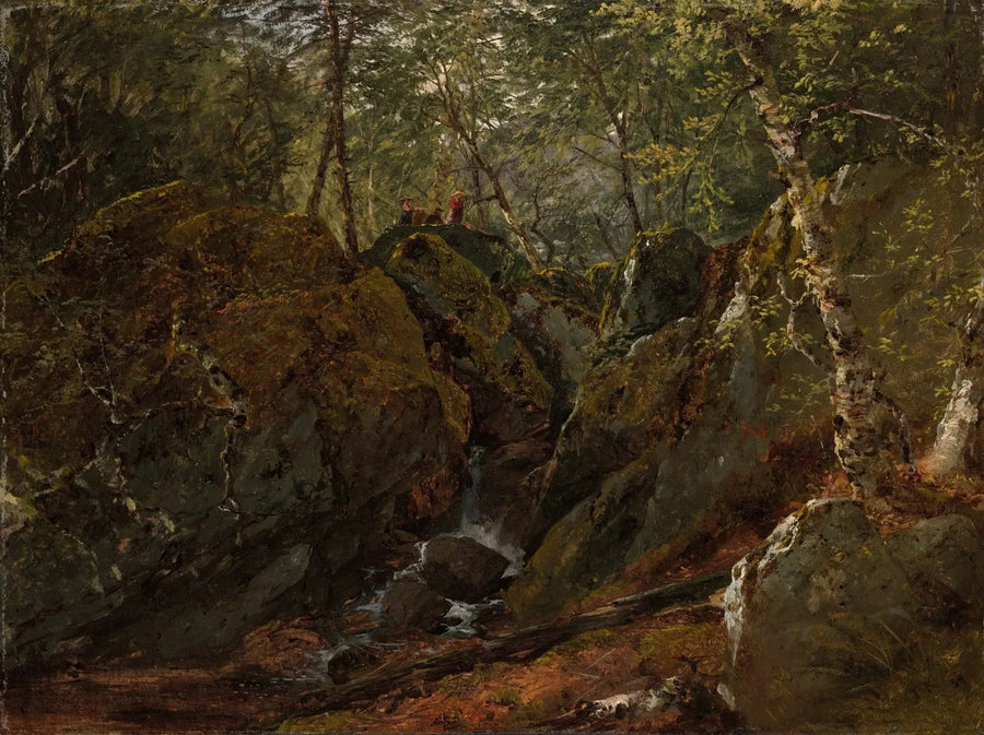 Cascata dei Catskill - John Frederick Kensett