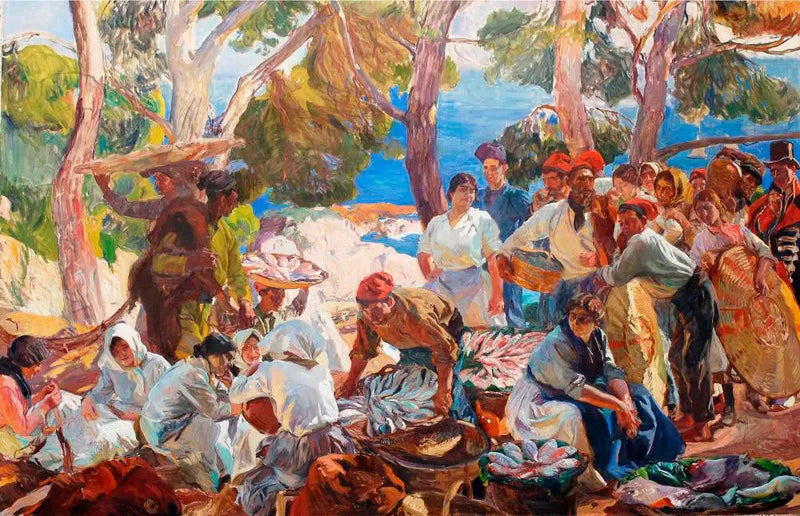 Catalogna. Il pesce - Joaquín Sorolla