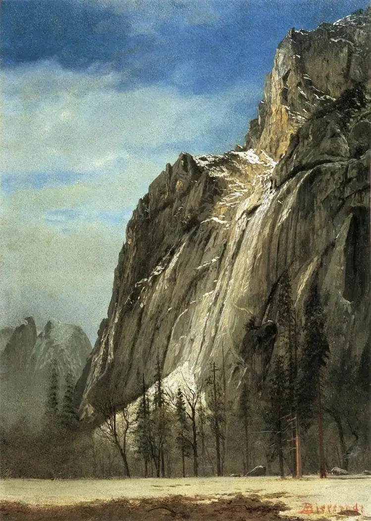Cathedral Rocks, una vista su Yosemite - Albert Bierstadt