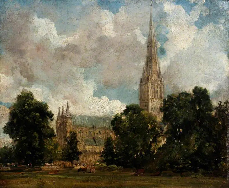 Cattedrale di Salisbury vista da sud-ovest - John Constable