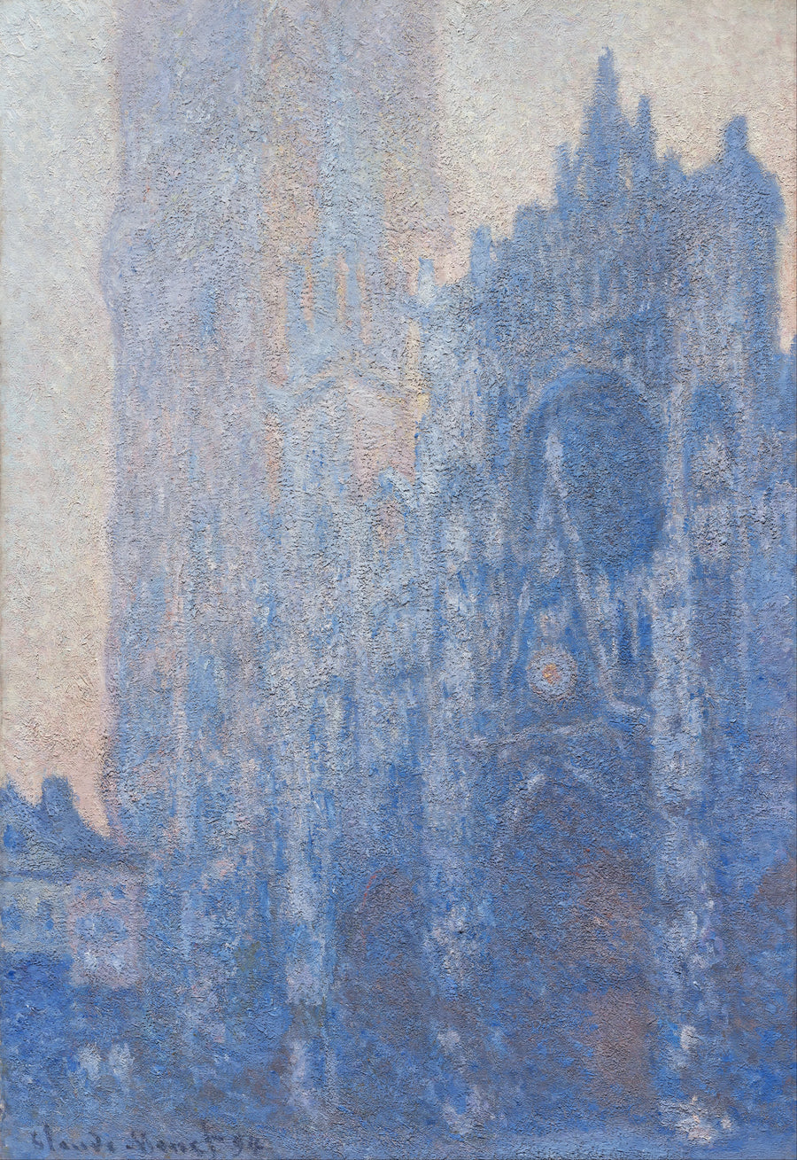 Cattedrale di Rouen, effetto mattina W1348 - Claude Monet