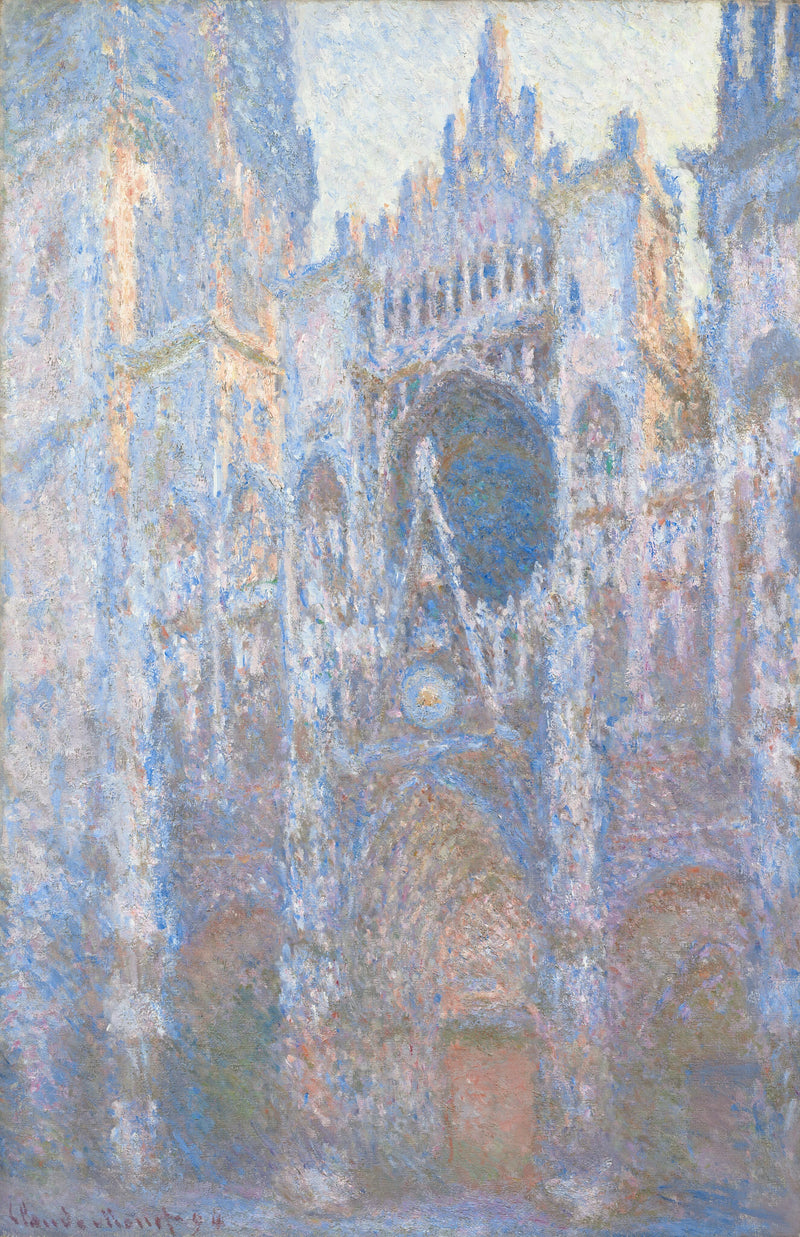 Cattedrale di Rouen, facciata ovest W1351 - Claude Monet