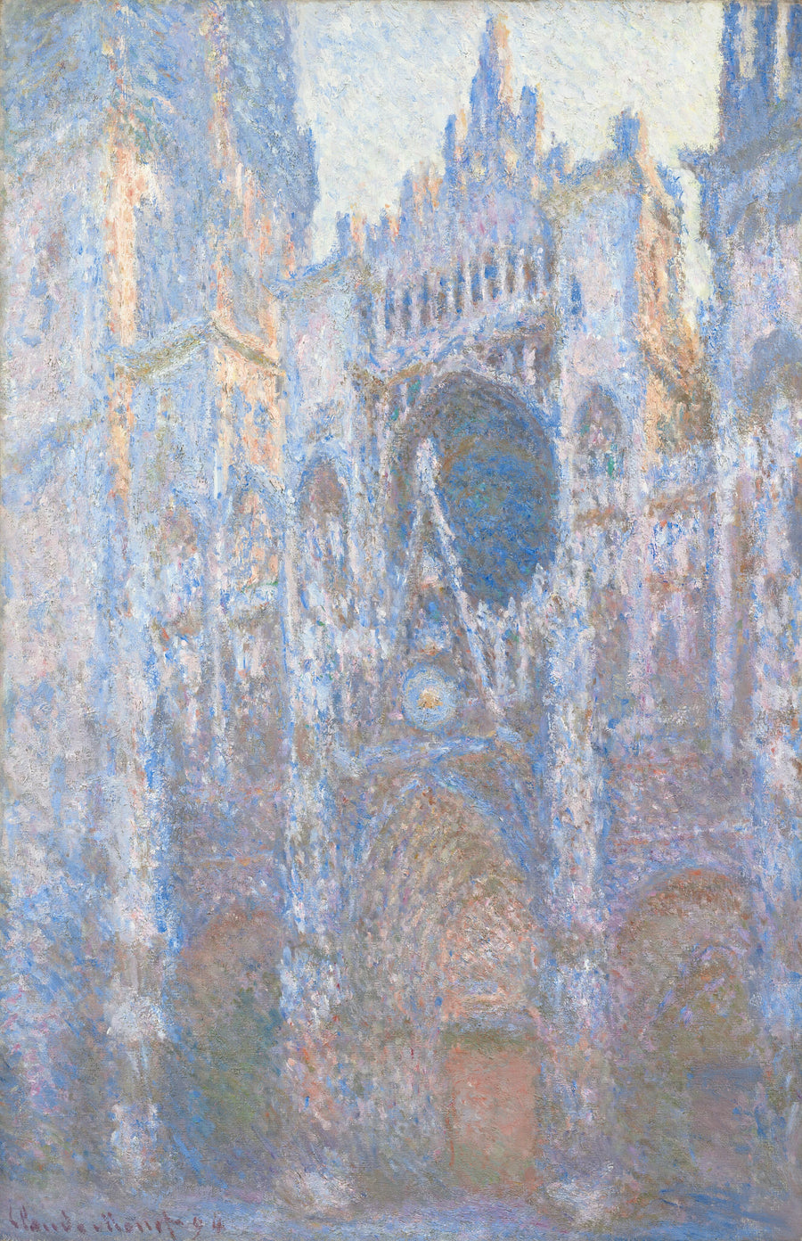 Cattedrale di Rouen, facciata ovest W1351 - Claude Monet