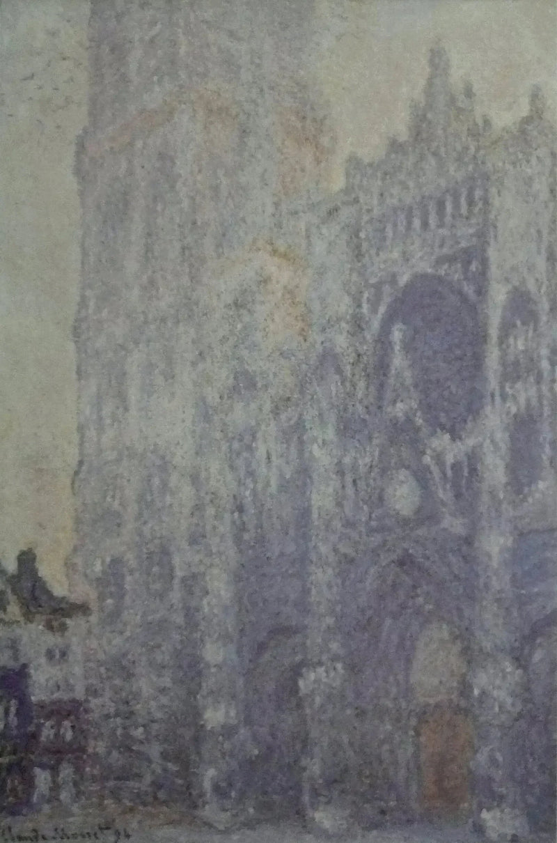 Cattedrale di Rouen, armonia bianca W1346 - Claude Monet