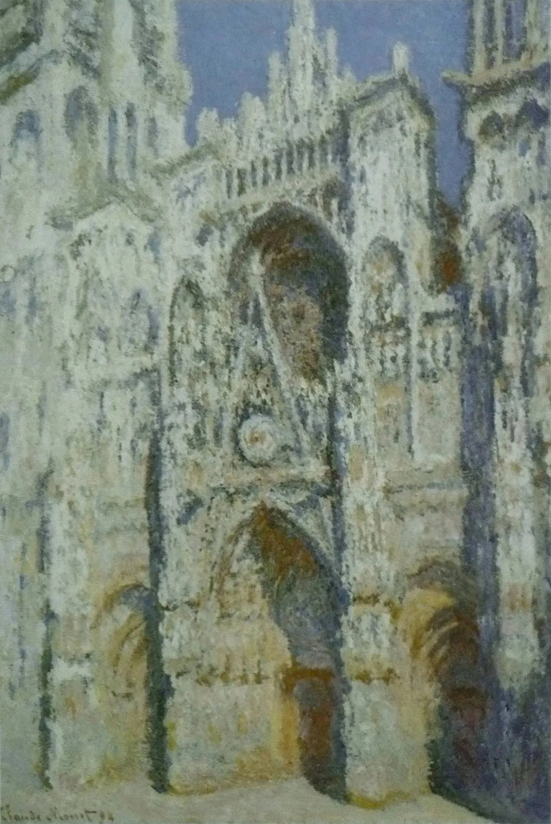Cattedrale di Rouen, pieno sole W1360 - Claude Monet