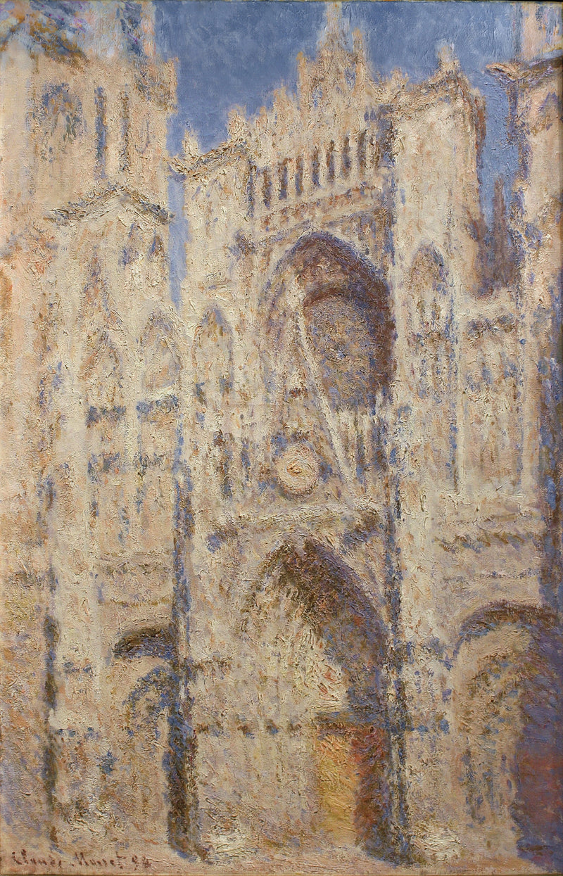 Cattedrale di Rouen, il portale, sole W1325 - Claude Monet