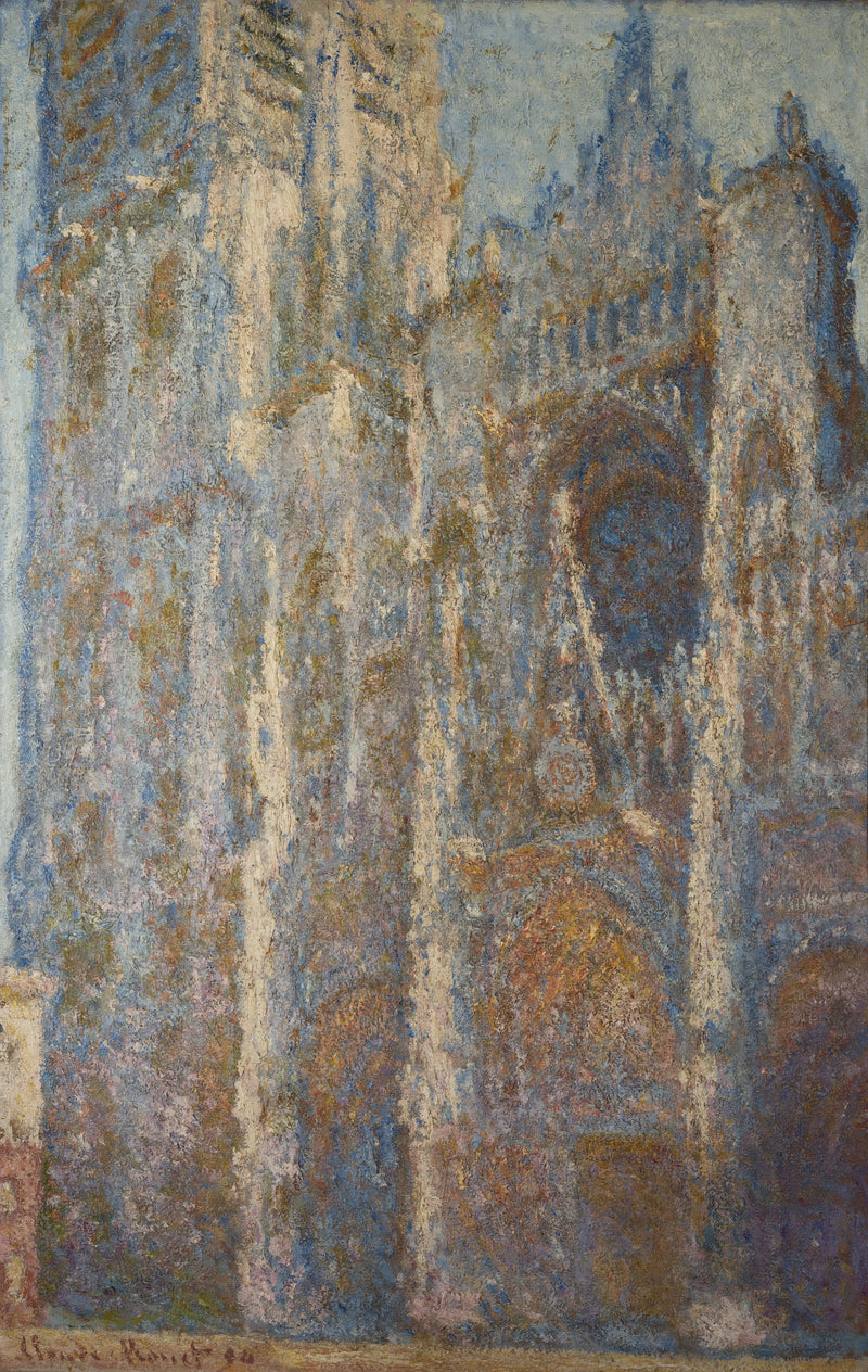 Cattedrale di Rouen, il portale e la torre di Albane, mezzogiorno W1350 - Claude Monet