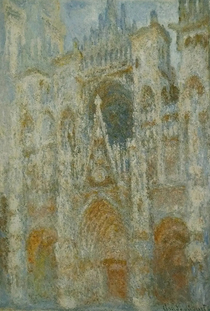 Cattedrale di Rouen, sole del mattino W1355 - Claude Monet